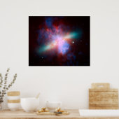 Starburst Galaxy Poster (Keuken)