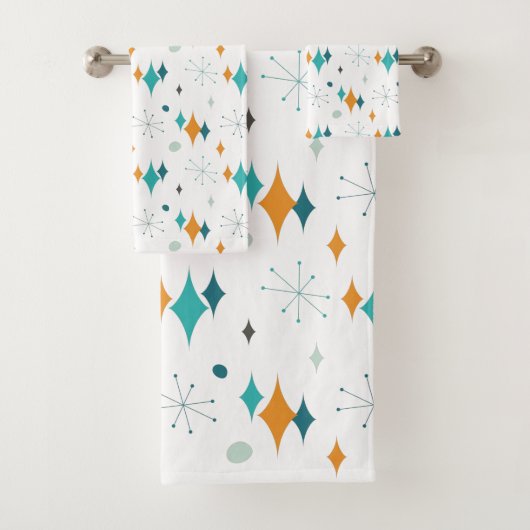 Starburst Motif moderne du milieu du siècle (En situation)