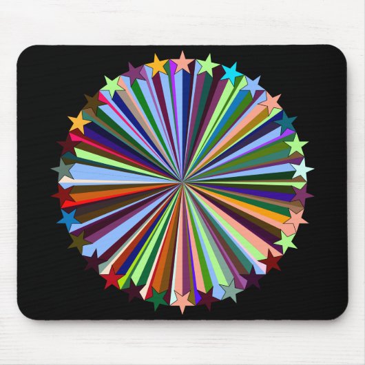Starburst Muismat (Voorkant)