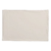 Starburst Patroon Goud & Linnen Wit Kussensloop (Achterkant-Links)