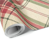 Starburst Plaid Cadeaupapier (Rol Hoek)