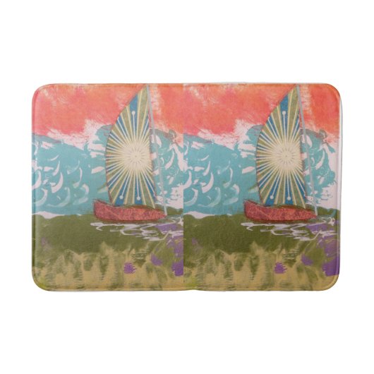 Starburst Sail Badmat (Voorkant)