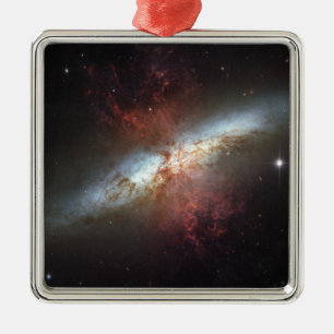 Starburst sterrenstelsel, Messier 82 Metalen Ornament