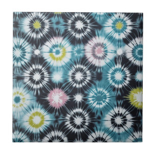 Starburst Tie Dye Design Tegeltje