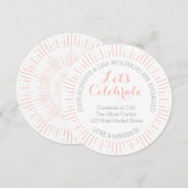 Starburst Verloving aangekondigd Kaart (Voorkant / Achterkant)