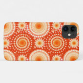 Starbursten en pinwielen, mandarijnensinaasappel Case-Mate iPhone case (Achterkant (horizontaal))