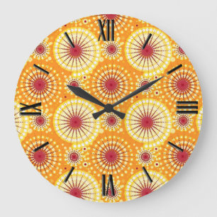 Starbursts en pinwielen, saffraan en rozijnen grote klok