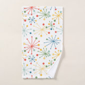 Starbursts in kleur bad handdoek (Handdoek)