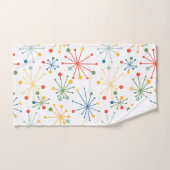Starbursts in kleur bad handdoek (Handdoek)