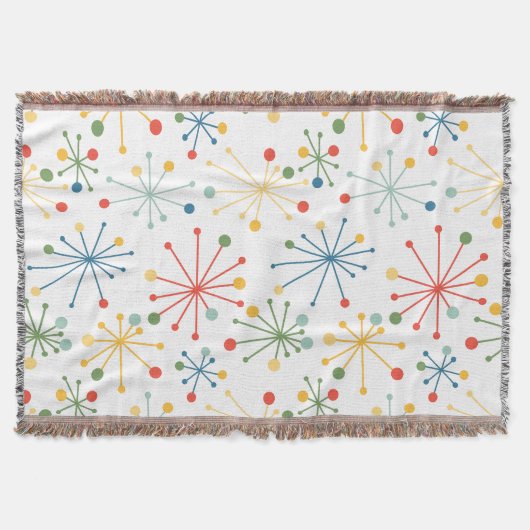 Starbursts in kleur deken (Voorkant)