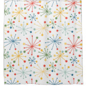 Starbursts in kleur douchegordijn (Voorkant)