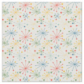 Starbursts in kleur stof (Close Up)