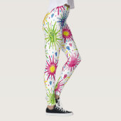 Starbursts Seamless Pattern Leggings (Rechts)