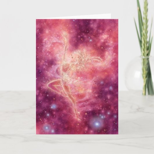 Stardancer-Wenskaart Kaart (Voorkant)