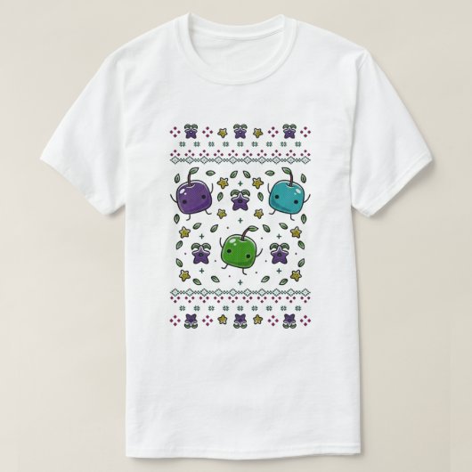 Stardew Valley Junimo & Stardrop Crochet Design -  T-shirt (Design voorkant)