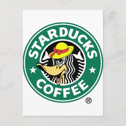 Starducks Briefkaart (Voorkant)