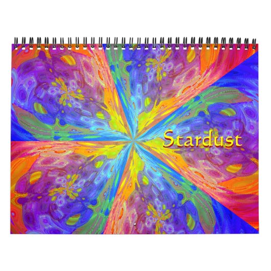 Stardust Abstracte kunst van de sterren Kalender (Hoes)