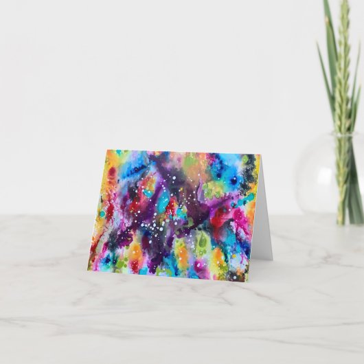 Stardust Blank Note Kaart (Voorkant)