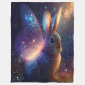 Stardust Bunny Fleece Deken (Voorkant)