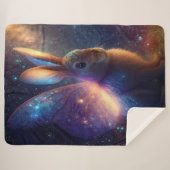 Stardust Bunny Sherpa Deken (Voorkant (horizontaal))