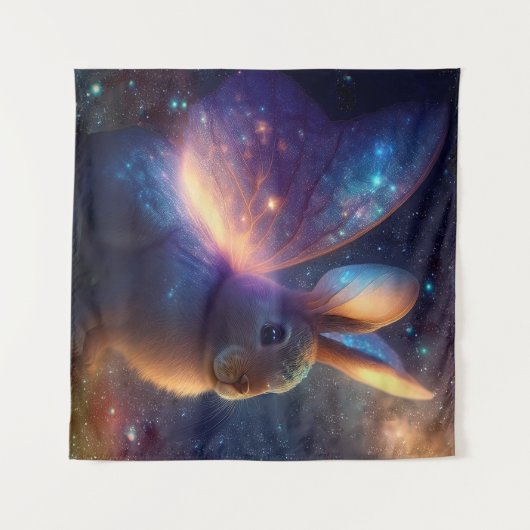 Stardust Bunny Wandkleed (Voorkant (horizontaal))