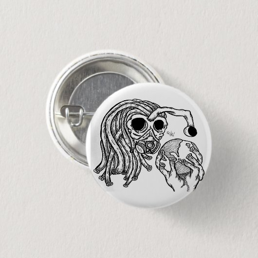 Stardust Button (Voorkant /achterkant)