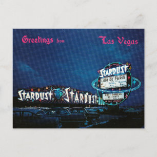 Stardust Casino  Las Vegas Neon Briefkaart