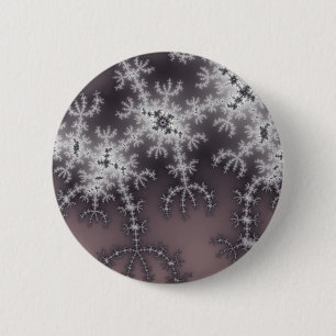 StarDust - Fractal Ronde Button 5,7 Cm