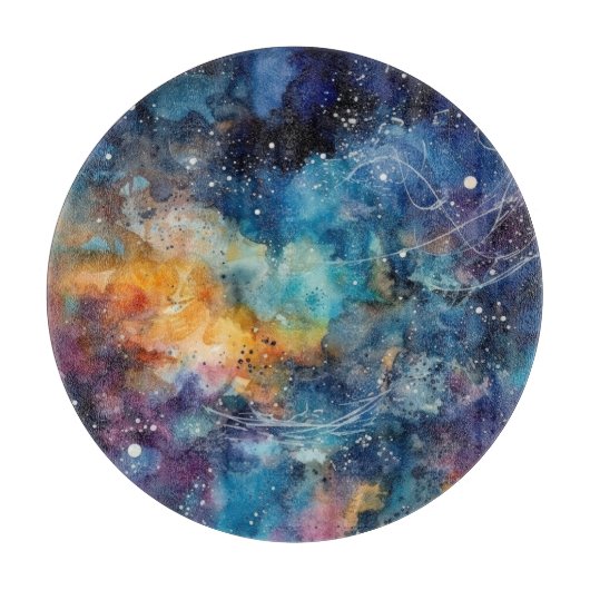Stardust Galaxy Snijplank (Voorkant)