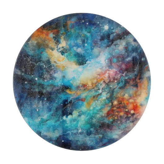 Stardust Galaxy Snijplank (Voorkant)