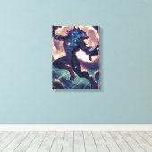 Stardust Howler Canvas Afdruk (Insitu (Houten vloer))