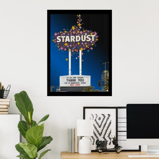 Stardust Las Vegas Vector Poster graphique #14 (Bureau à domicile)