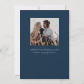 Stardust Monogramme Invitations de mariage (Dos)