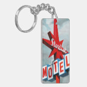 Stardust Motel Sign Sleutelhanger (Voorkant Links)