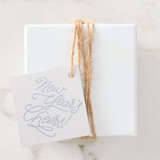 Stardust New Years Cheers Bedankjes Labels (Met doos)