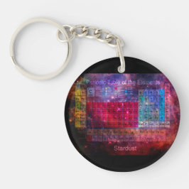 Stardust Periodic Table Sleutelhanger