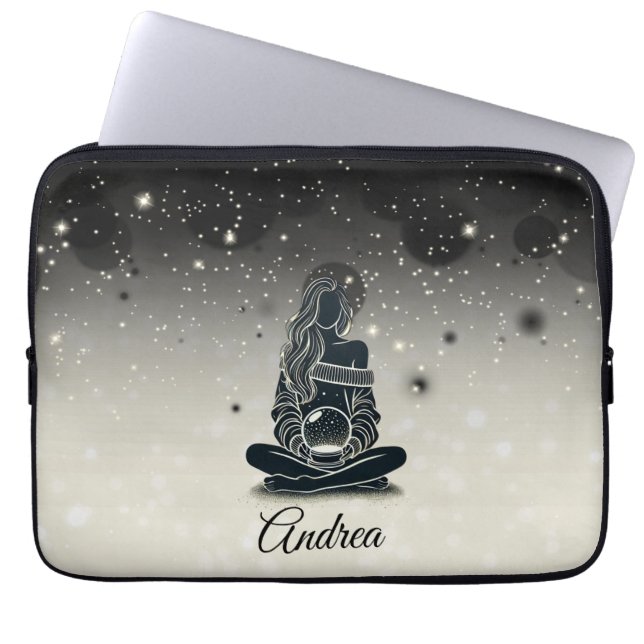 Stardust-reflecties Laptop Sleeve (Voorkant)