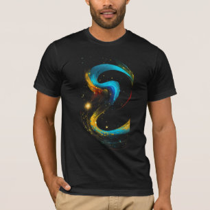 Stardust Trails Bella+Canvas T-shirt met korte mou