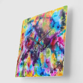 Stardust Wandklok Vierkante Klok (Hoek)