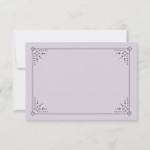 Stardust Wedding RSVP-kaart RSVP Kaartje (Achterkant)