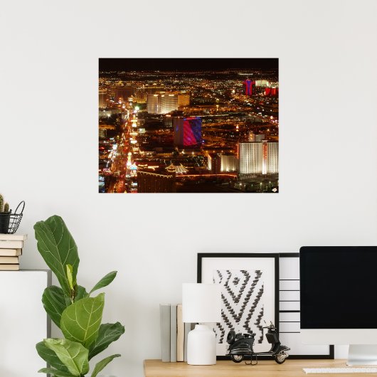 Stardust & West Las Vegas Strip Poster Imprimer (Bureau à domicile)