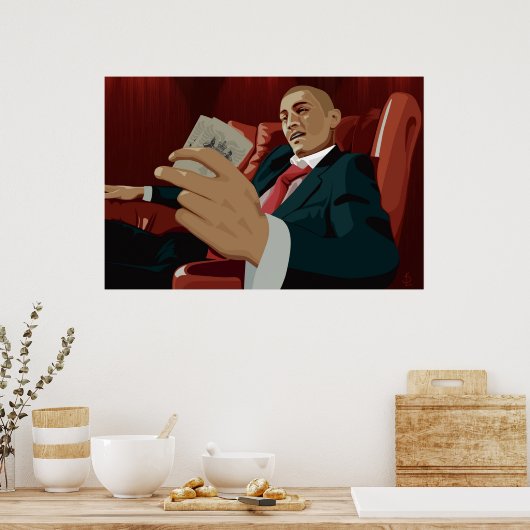 Stare neer poster (Keuken)