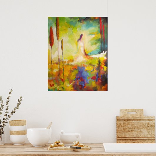 "Stare" Poster (Keuken)