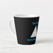 Stare-robot de repos - Mug en latte (Angle gauche)