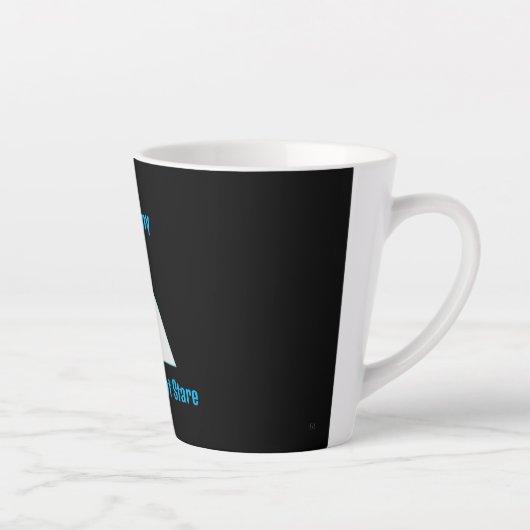 Stare-robot de repos - Mug en latte (Droite)