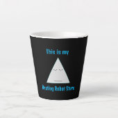 Stare-robot de repos - Mug en latte (Devant)