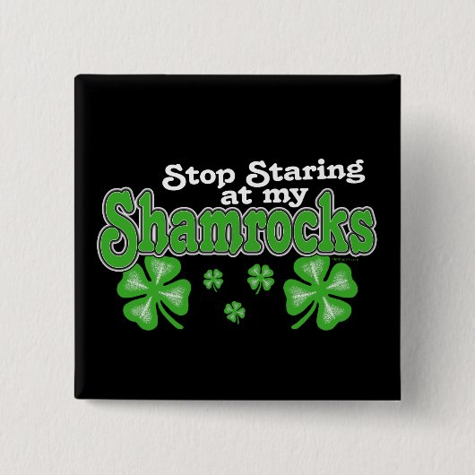 Staren naar Shamrocks Button (Voorkant)