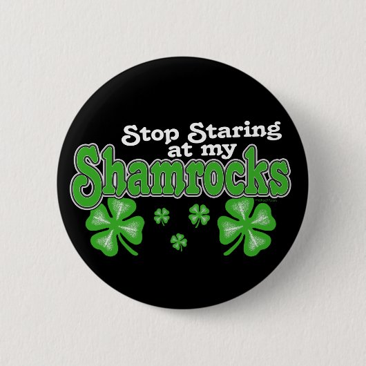 Staren naar Shamrocks Button (Voorkant)