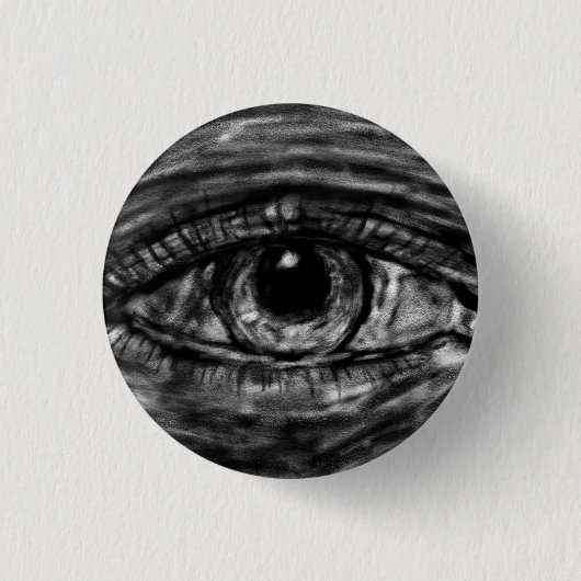 Starend Oog Ronde Button 3,2 Cm (Voorkant)