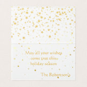 Starfall Holiday Kaart (Binnenkant ongevouwen)